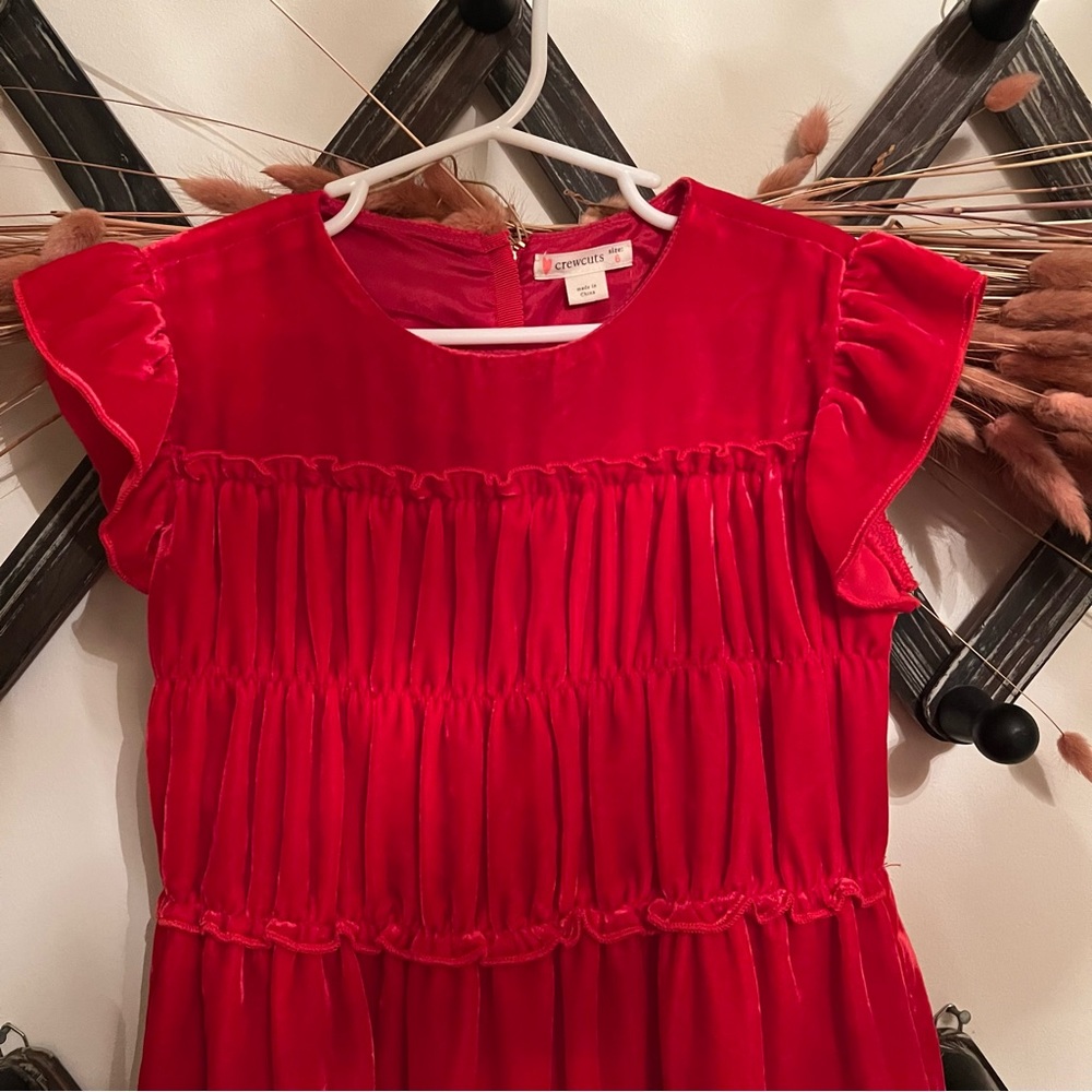 Crewcuts Red Holiday Dress - Picture 3 of 12
